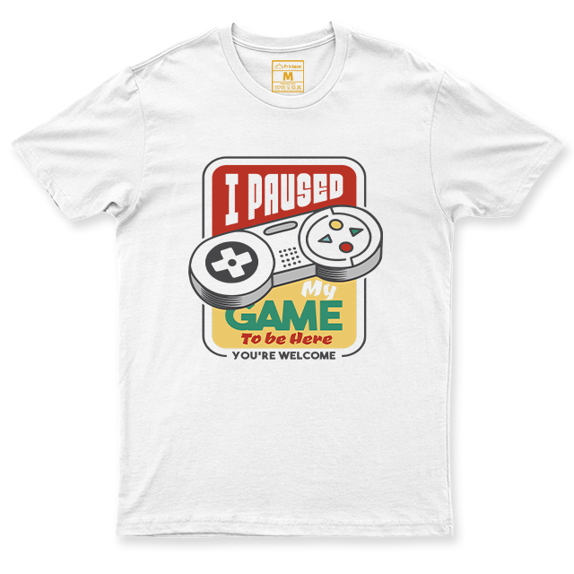 Drifit Shirt: Paused Game Retro