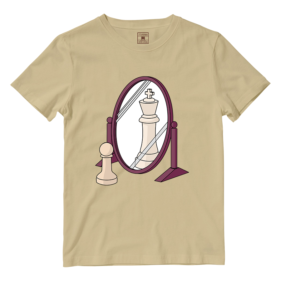 Cotton Shirt: Pawn Mirror