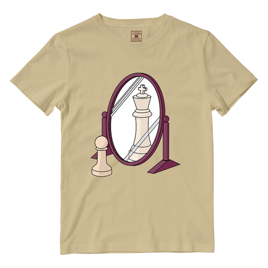 Cotton Shirt: Pawn Mirror