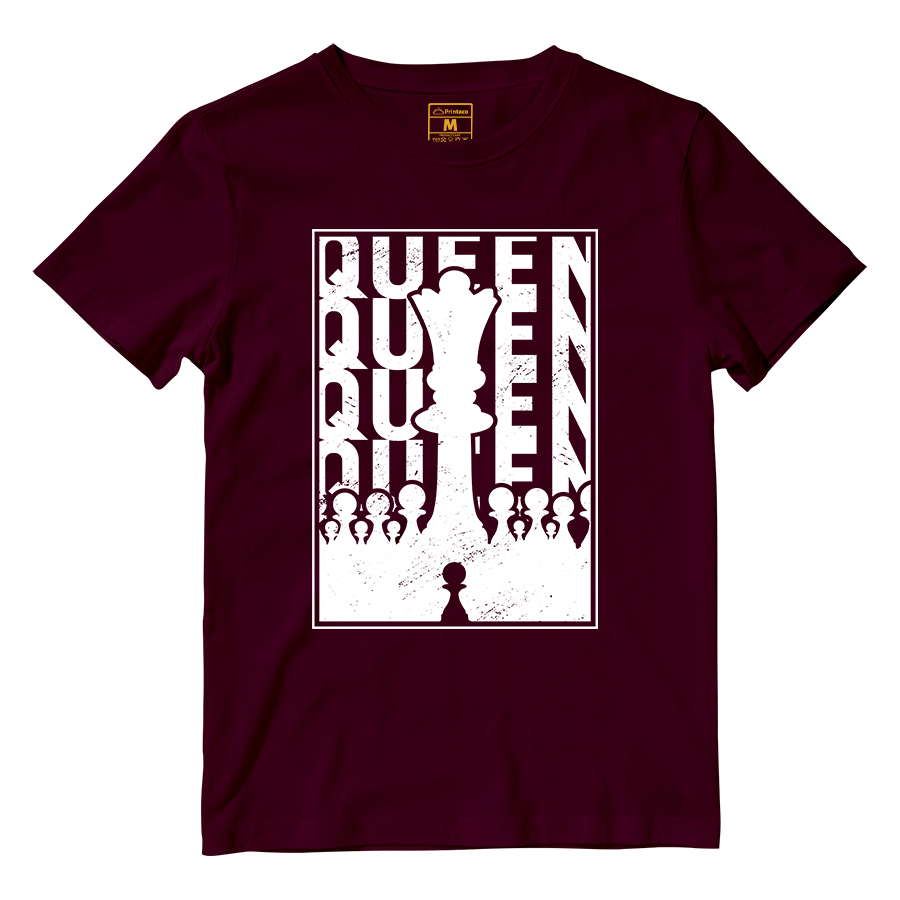 Cotton Shirt: Pawn Queen