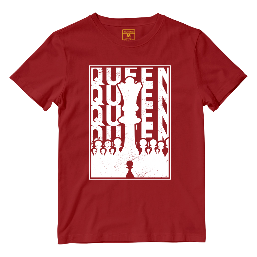 Cotton Shirt: Pawn Queen