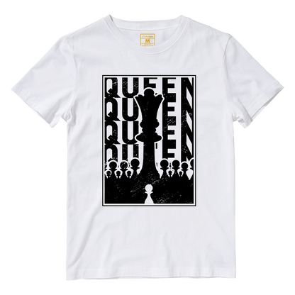 Cotton Shirt: Pawn Queen