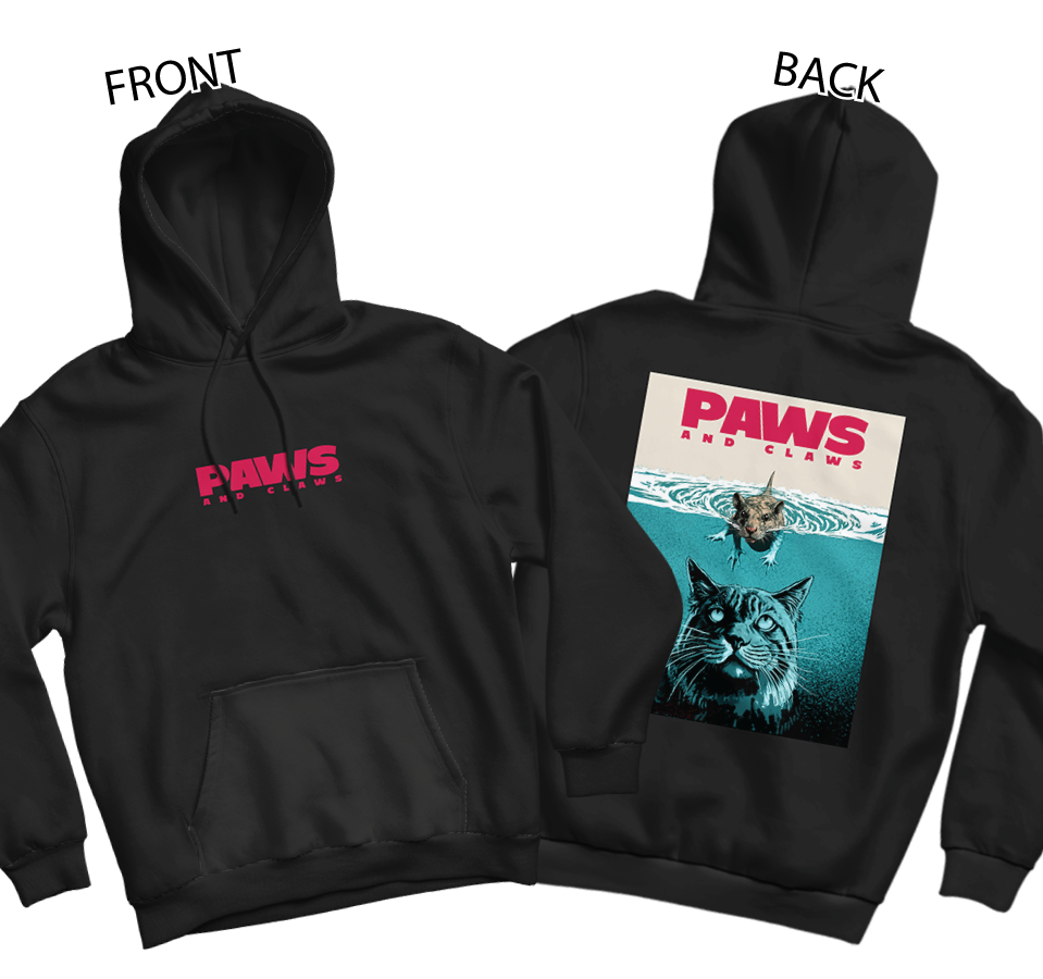 Paws Hoodie (Front and Back)