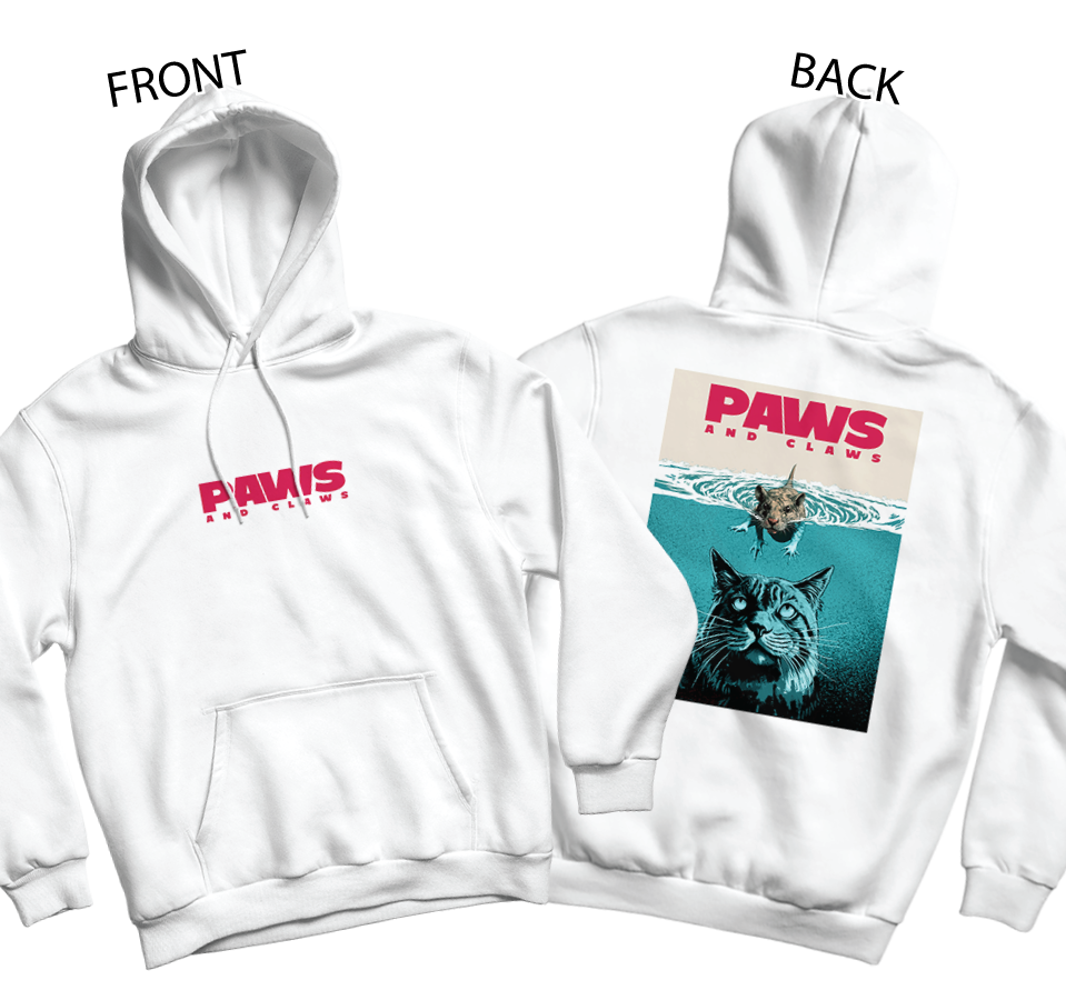 Paws Hoodie (Front and Back)