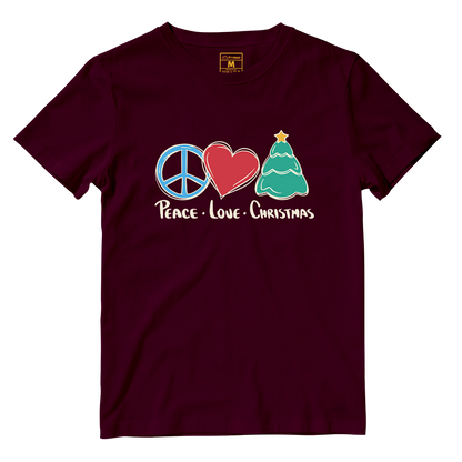 Cotton Shirt: Peace Love