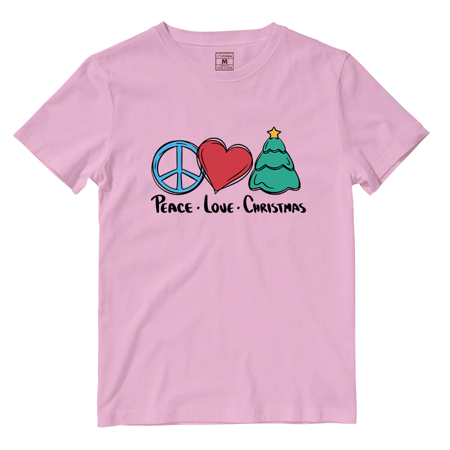Cotton Shirt: Peace Love