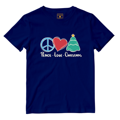 Cotton Shirt: Peace Love