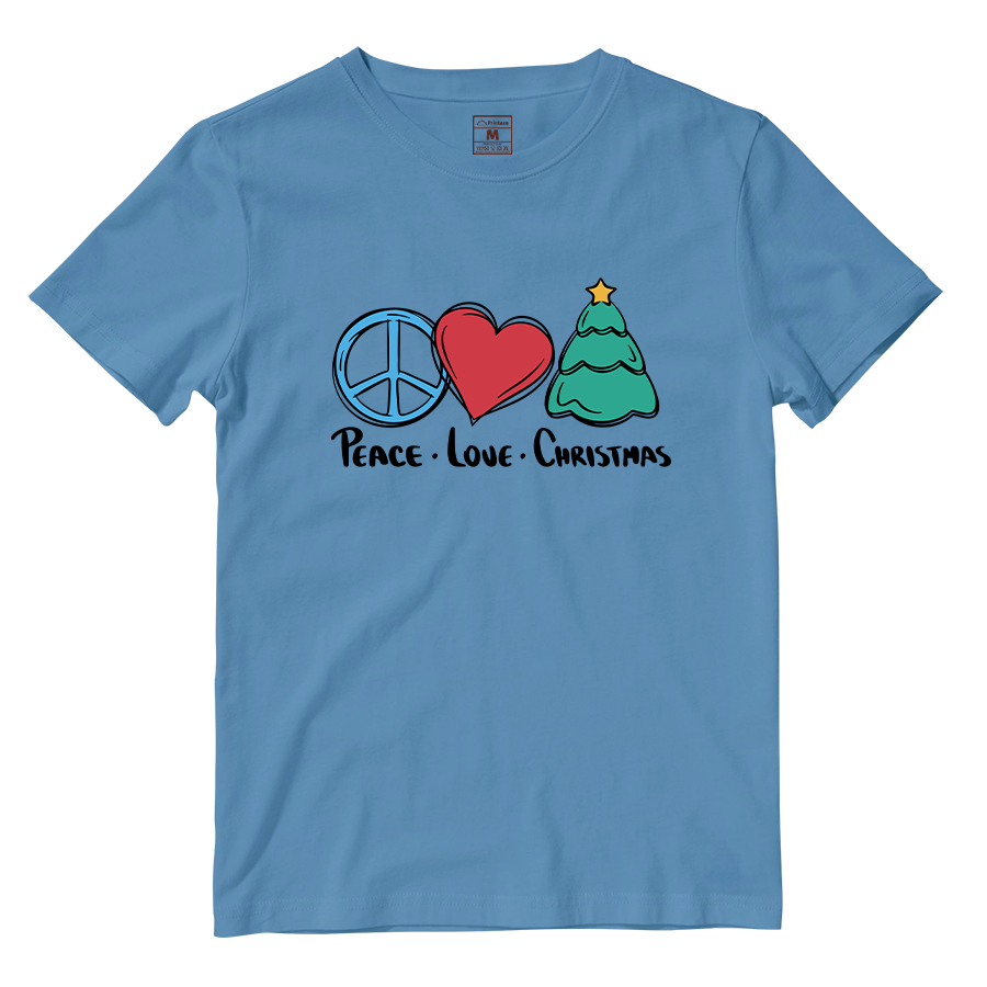 Cotton Shirt: Peace Love