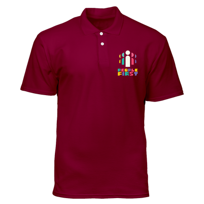 Cotton Polo Shirt: People First Pocket