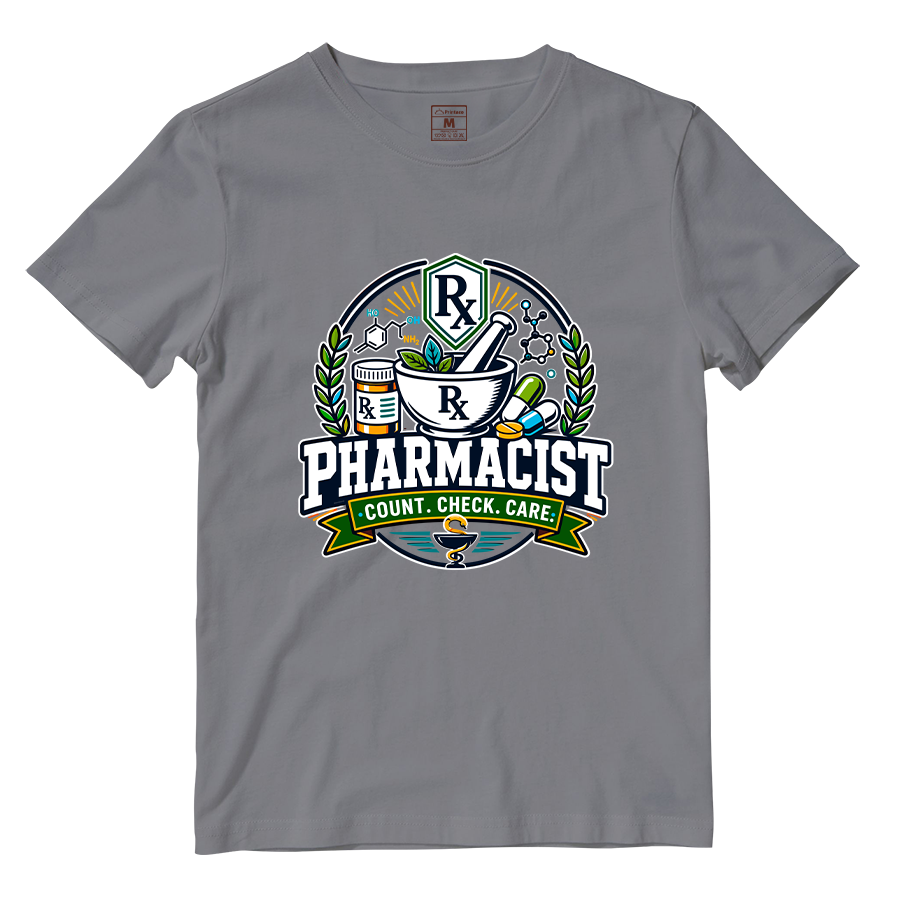 Cotton Shirt: Pharmacist Count