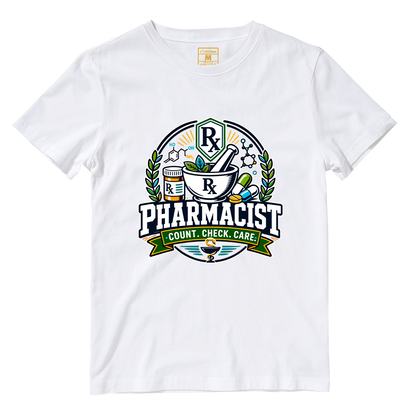 Cotton Shirt: Pharmacist Count