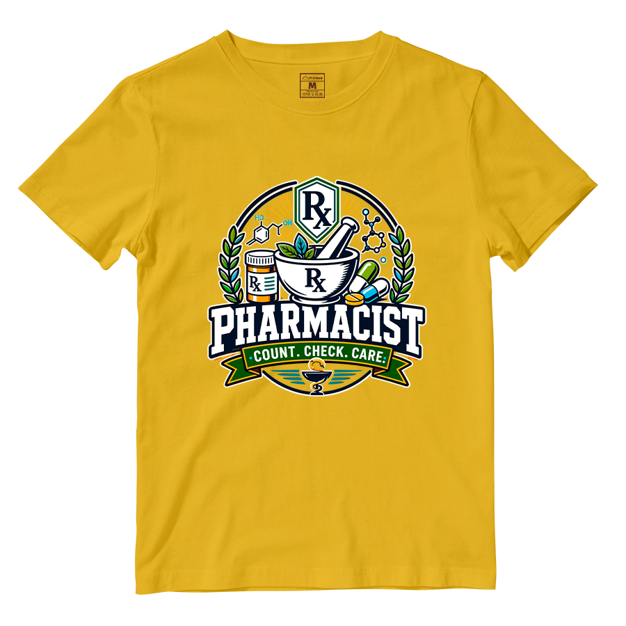 Cotton Shirt: Pharmacist Count