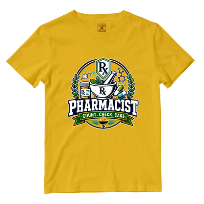 Cotton Shirt: Pharmacist Count