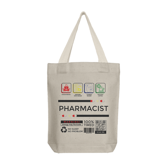 Pharmacist Label Tote Bag