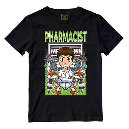 Cotton Shirt: Pharmacist Male Green