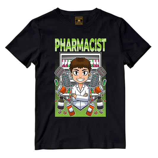 Cotton Shirt: Pharmacist Male Green