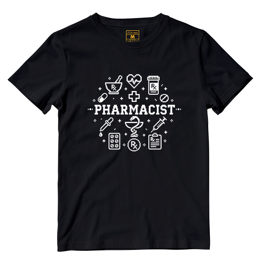 Cotton Shirt: Pharmacist Pixel