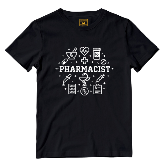 Cotton Shirt: Pharmacist Pixel