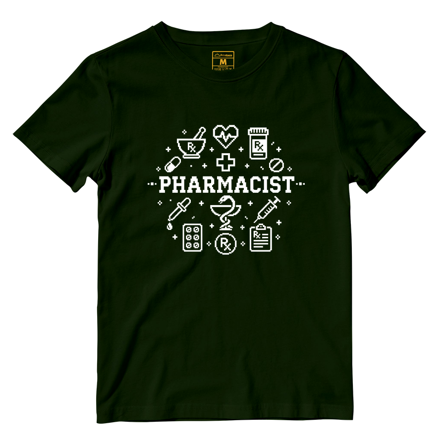 Cotton Shirt: Pharmacist Pixel