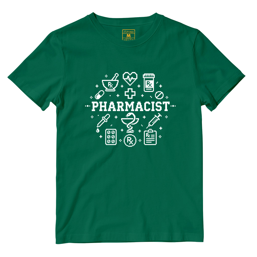 Cotton Shirt: Pharmacist Pixel