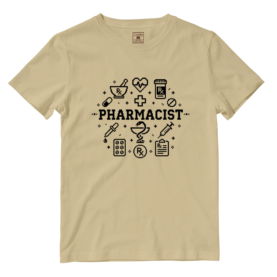 Cotton Shirt: Pharmacist Pixel
