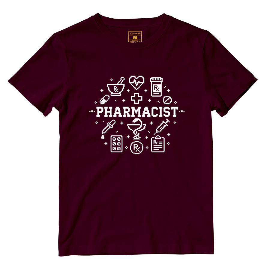 Cotton Shirt: Pharmacist Pixel