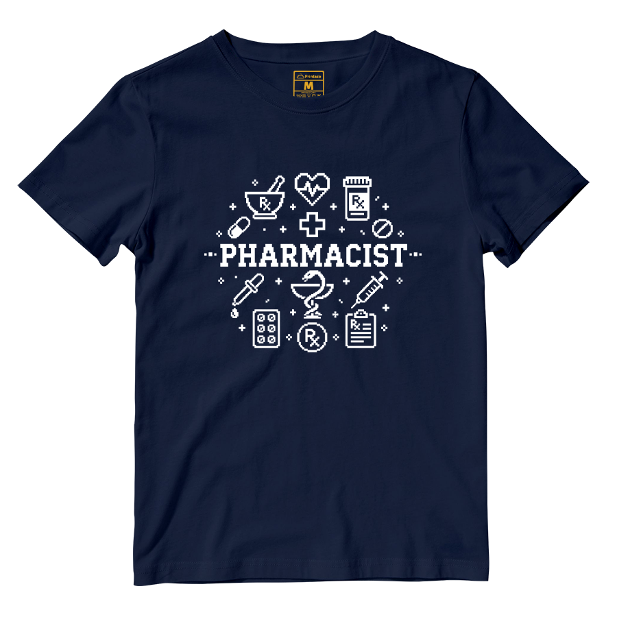 Cotton Shirt: Pharmacist Pixel