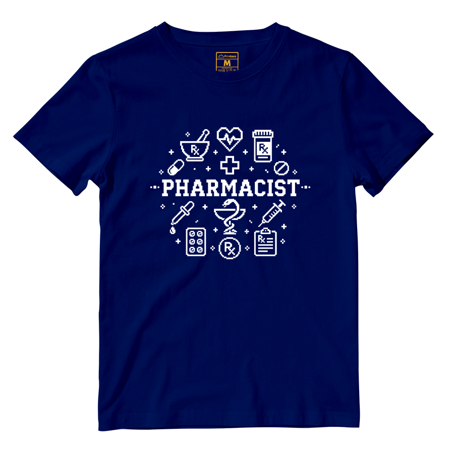 Cotton Shirt: Pharmacist Pixel