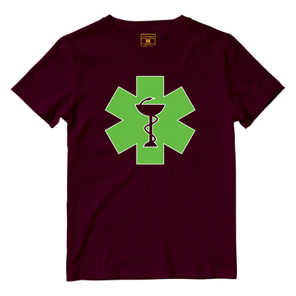 Cotton Shirt: Pharmacist Serpent Bowl