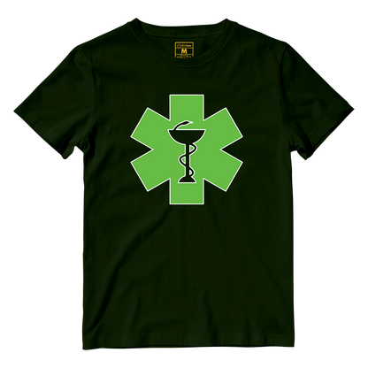 Cotton Shirt: Pharmacist Serpent Bowl