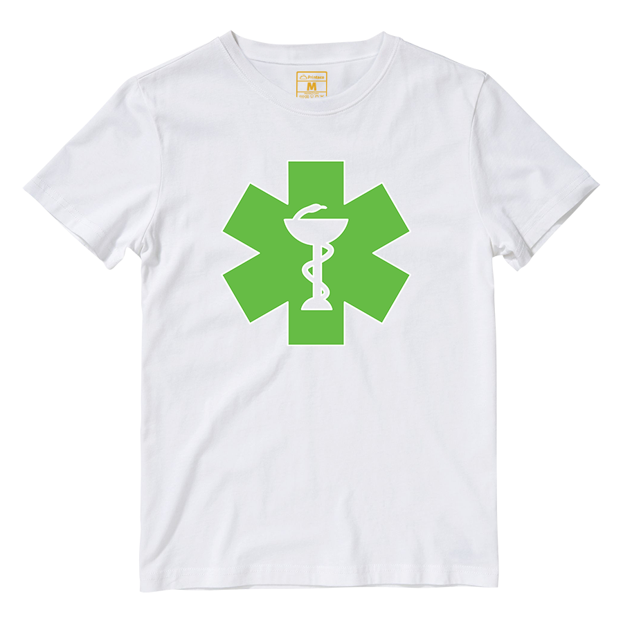 Cotton Shirt: Pharmacist Serpent Bowl