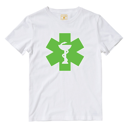 Cotton Shirt: Pharmacist Serpent Bowl