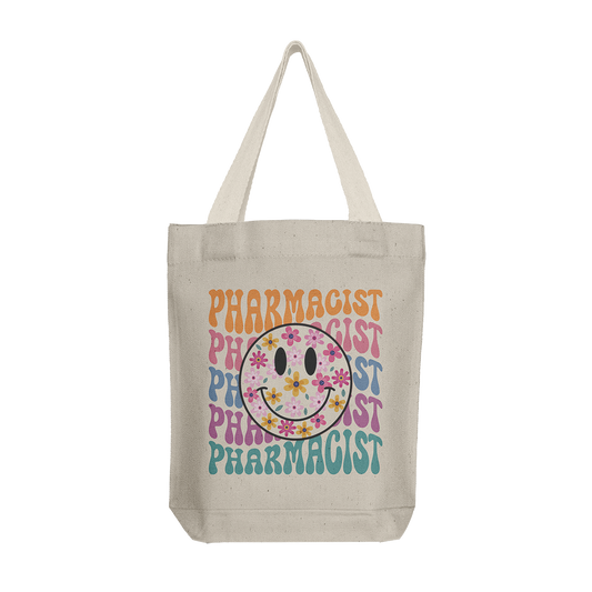 Pharmacist Smiley Face Tote Bag