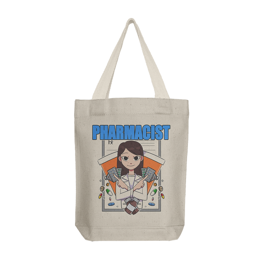 Pharmacist Female Blue Tote Bag