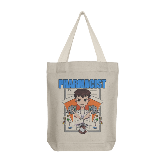 Pharmacist Male Blue Tote Bag