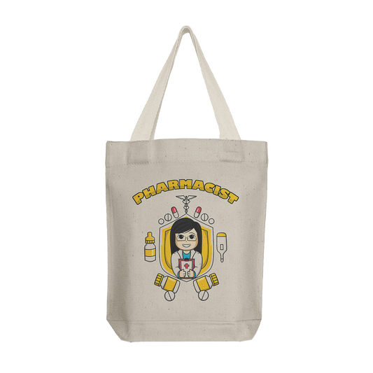 Pharmacist Female Yellow Tote Bag