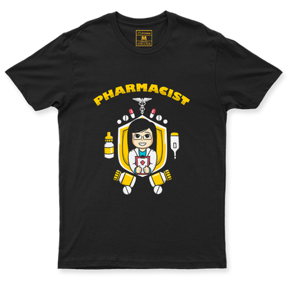 C. Spandex Shirt: Pharmacist Yellow Female