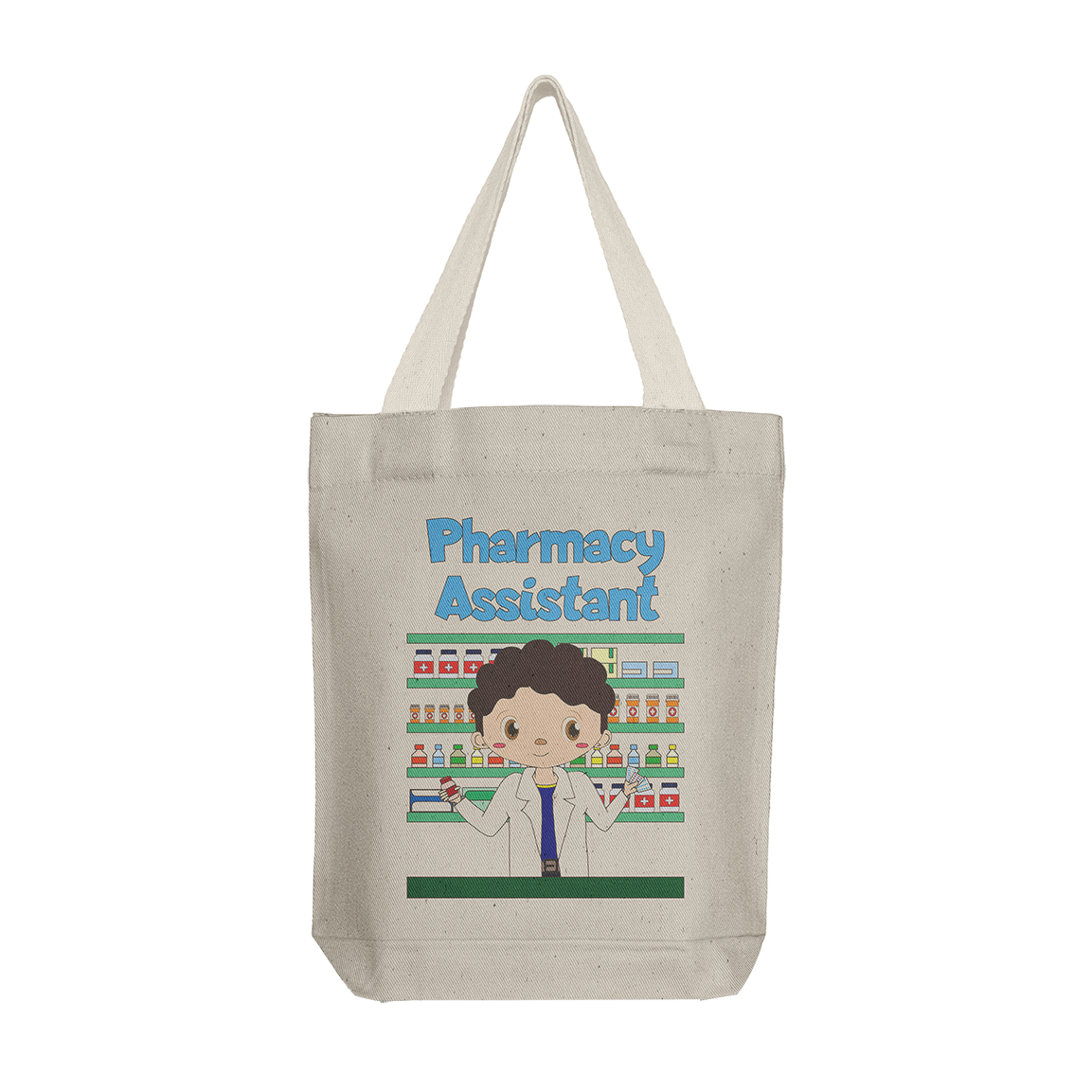 Tote Bag: Pharmacy Assistant V3 Male