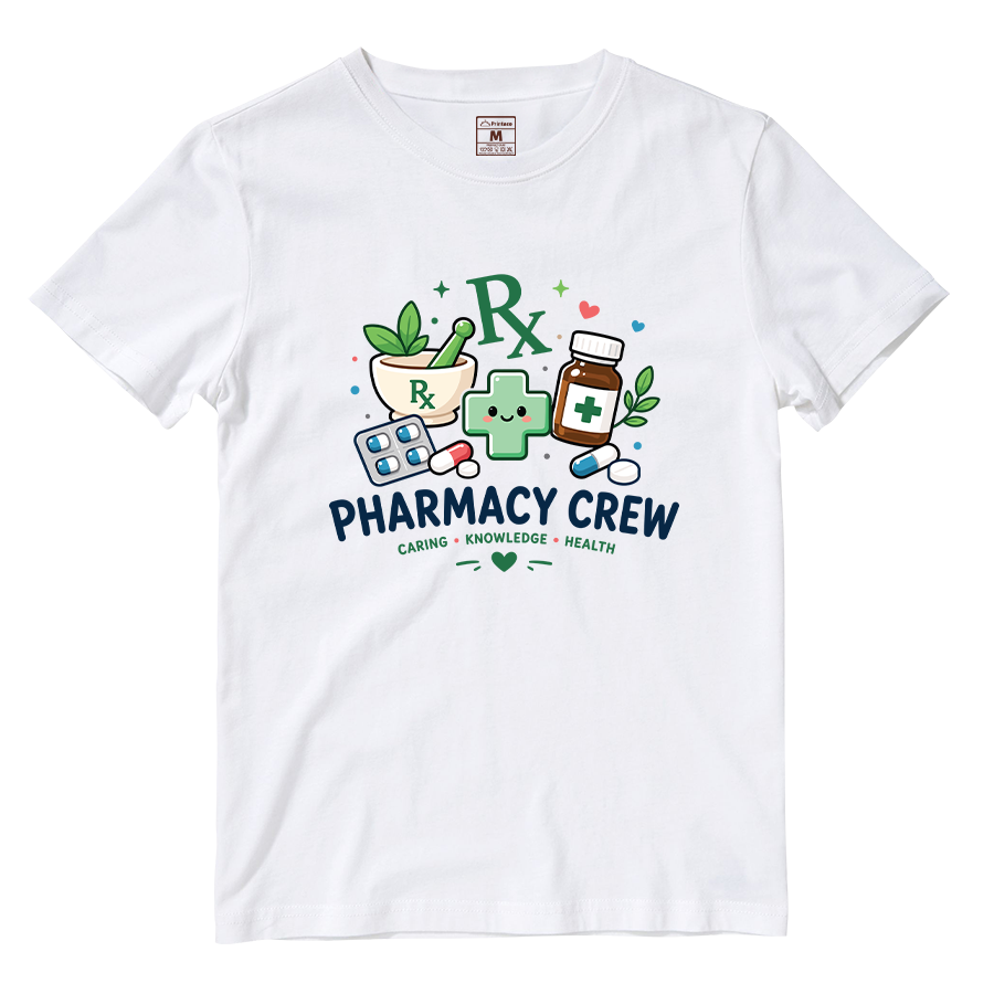 Cotton Shirt: Pharmacy Caring