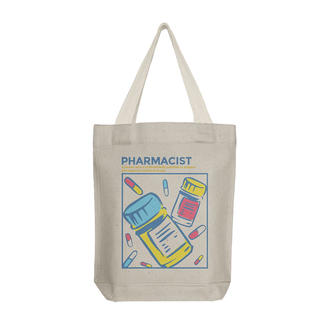 Tote Bag: Pharmasict Frame