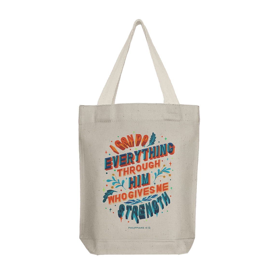 Tote Bag: Philippians 4:13