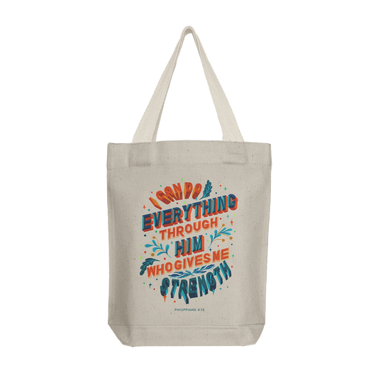 Tote Bag: Philippians 4:13