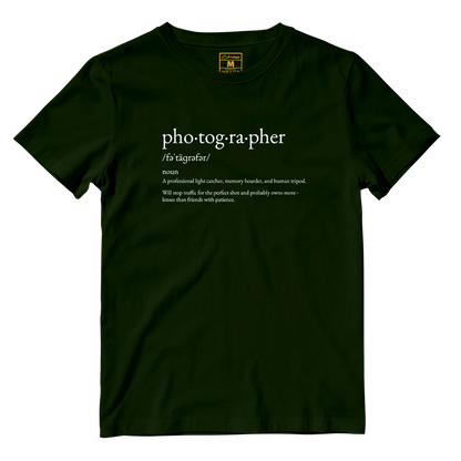Cotton Shirt: Photographer Definition