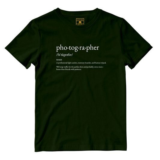 Cotton Shirt: Photographer Definition