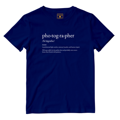 Cotton Shirt: Photographer Definition