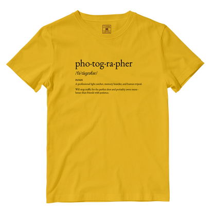 Cotton Shirt: Photographer Definition