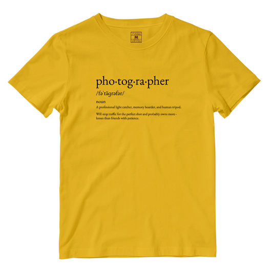 Cotton Shirt: Photographer Definition