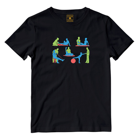 Cotton Shirt: Physical Therapist Silhouette