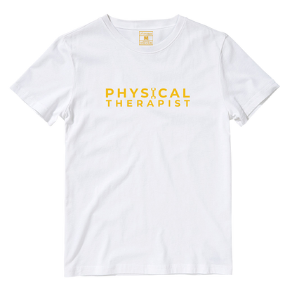 Cotton Shirt: Physical Therapist Yellow