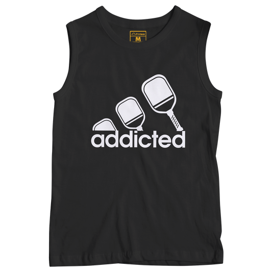 Sleeveless Drifit Shirt: Pickleball Addicted